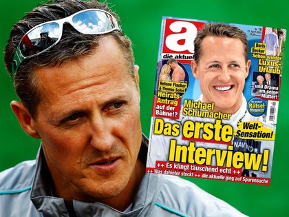 michael schumacher magazine cover