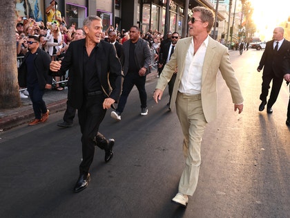 Brad Pitt and George Clooney getty 1