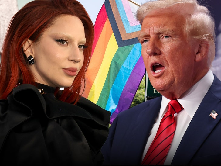 lady gaga and donald trump pride getty 1