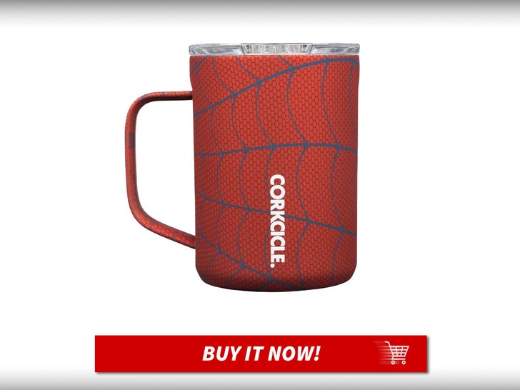 Corkcicle Spider-Man Insulated Coffee Mug MAIN
