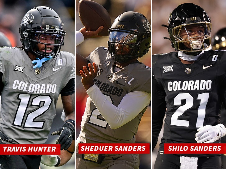 Sheduer Sanders travis hunter shilo sanders getty