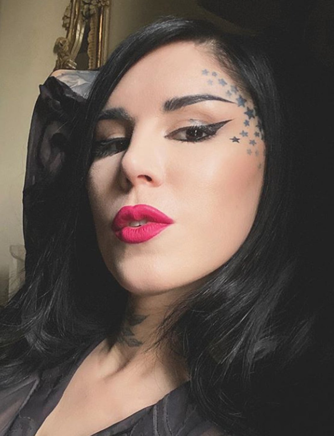 Kat Von D’s Iconic Face Tattoo Revealed