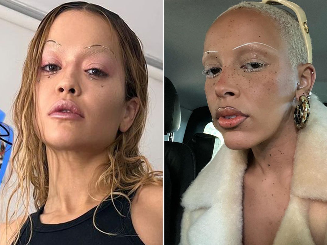 Rita Ora vs. Doja Cat -- Eyebrow Art Edition