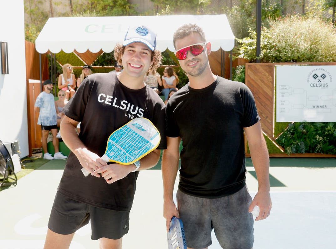 David Dobrik and Taylor Lautner