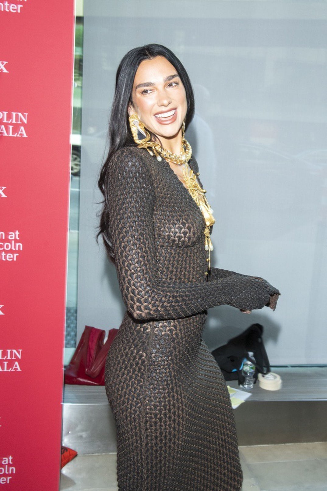 Dua Lipa Wearing A Sheer Dress At The Chaplin Award Gala Dua Lipa Wearing A Sheer Dress At The Chaplin Award Gala