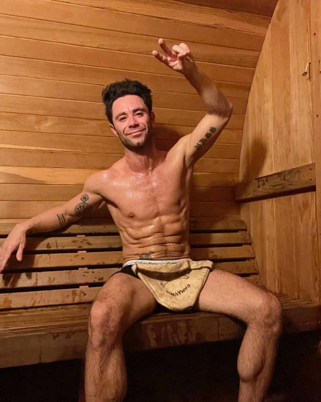 Sasha Farber Shirtless Shots 4