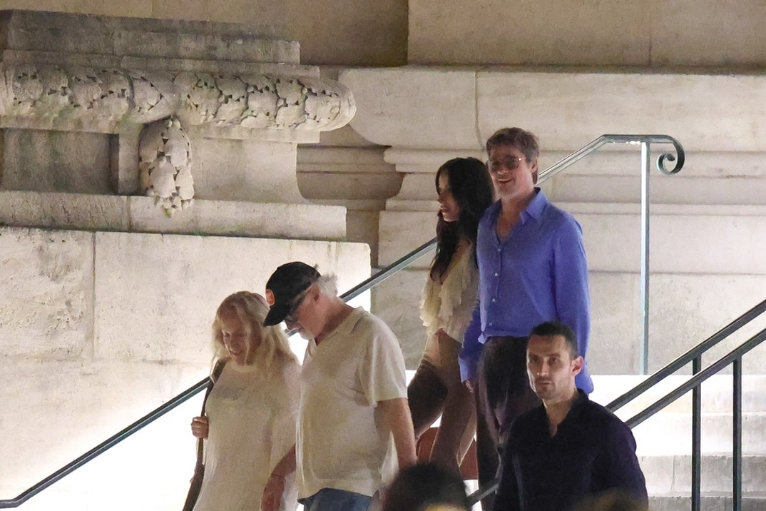 Brad Pitt Ines de Ramon 8