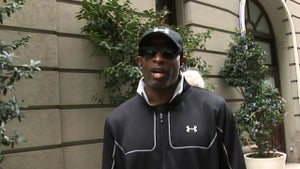 Deion Sanders -- I Would NEVER Hit a Woman!!! [Video]