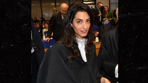 Amal Clooney Gets Maternity Protection in Her Law Office