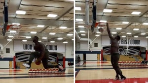Zion Williamson Shows Foot Is Healing With Insane Shirtless Dunk