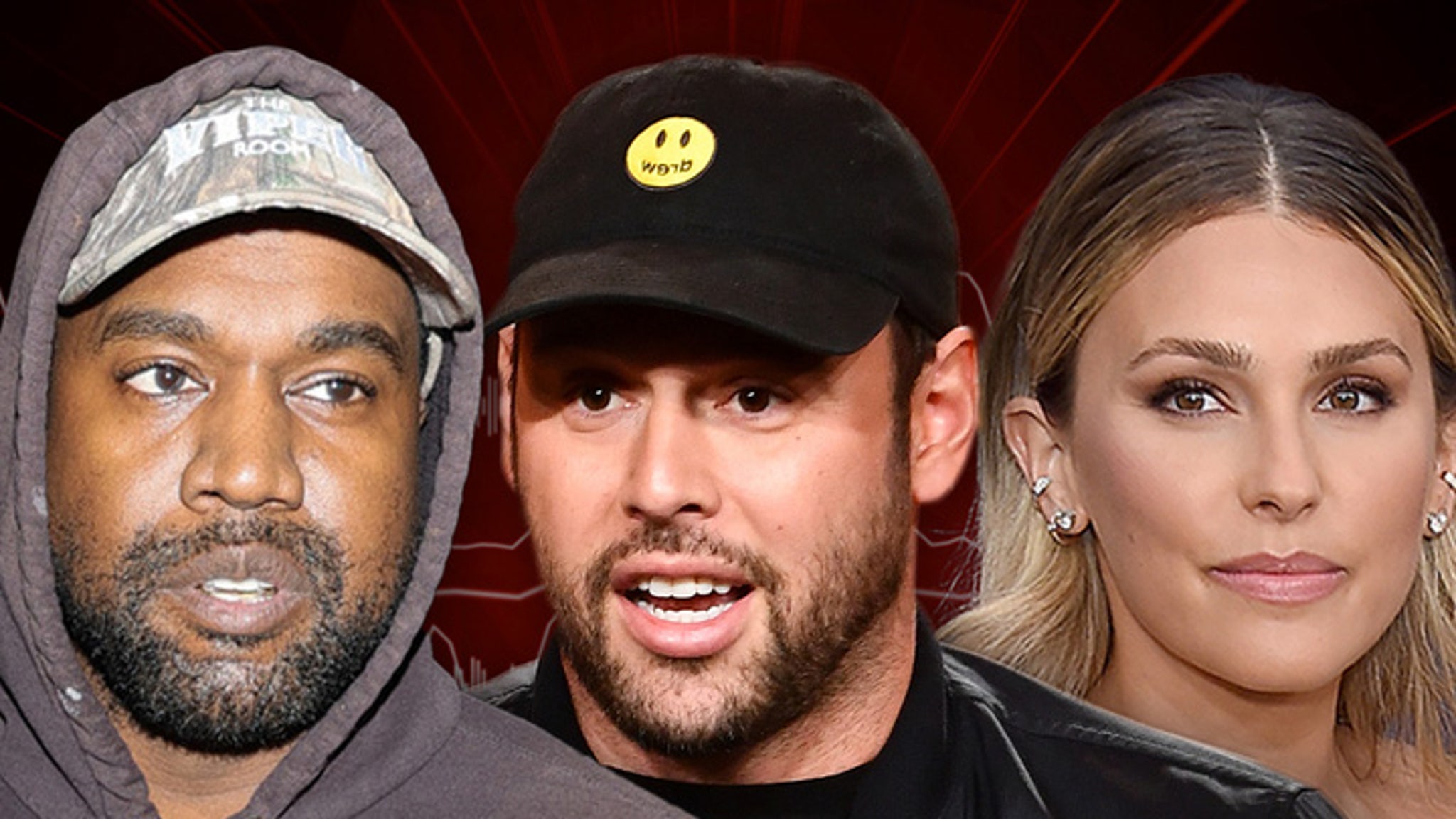 Kanye West Appears to Claim He Slept with Scooter Braun’s Ex-Wife