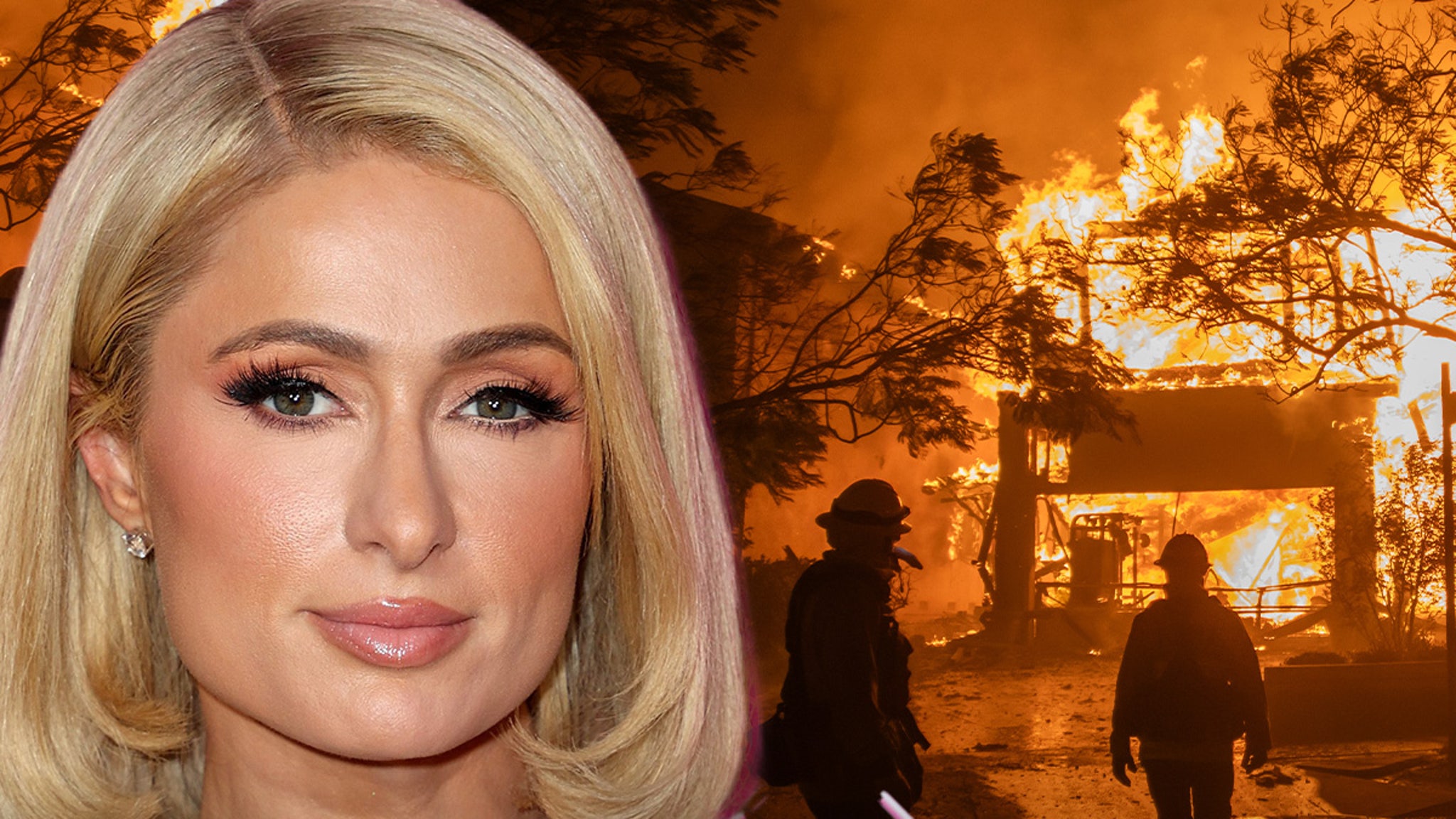 Paris Hilton Menyumbangkan 0.000 kepada Keluarga yang Terkena Dampak Kebakaran Hutan LA