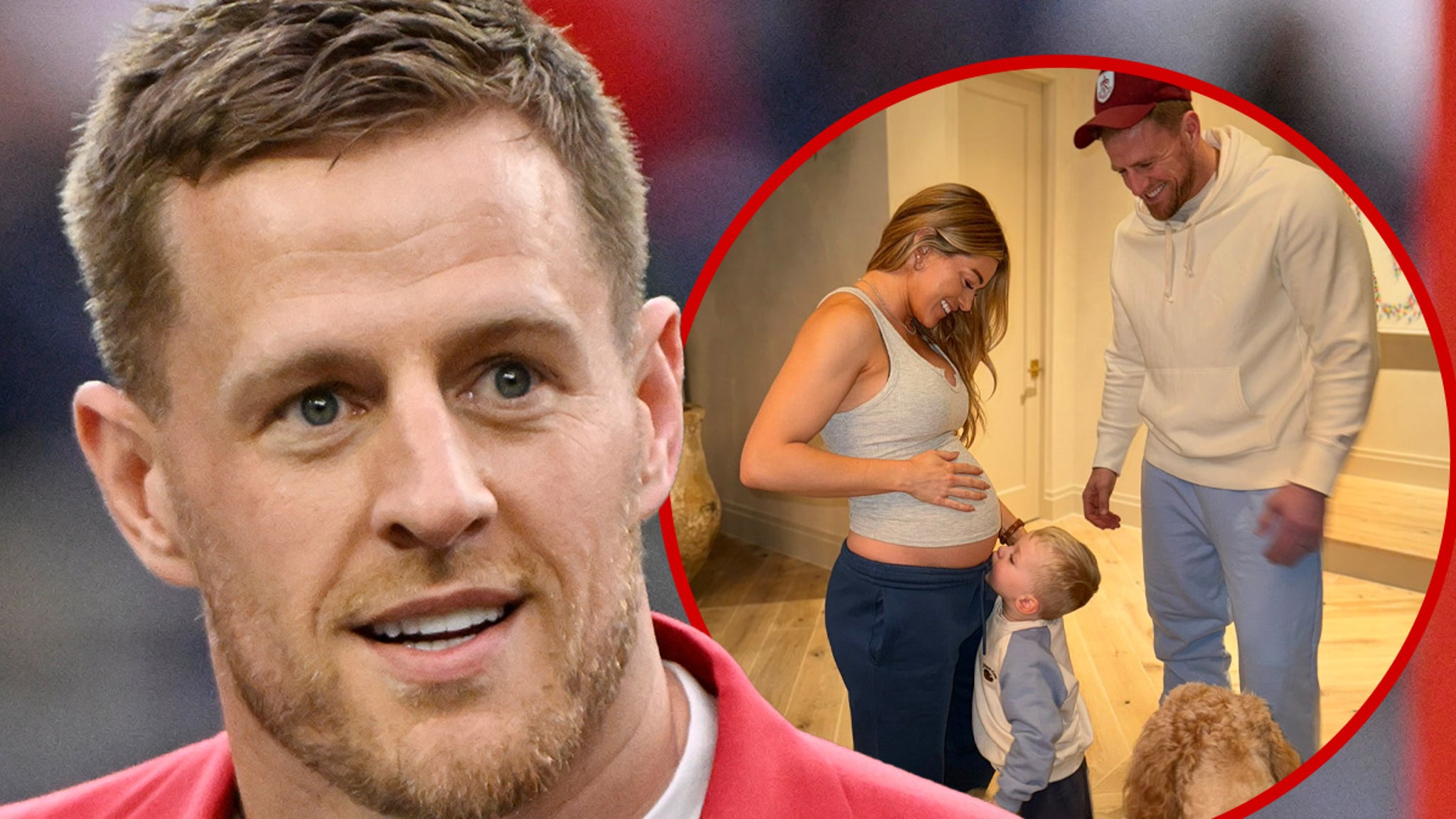 Istri JJ Watt, Keealia, hamil dengan anak kedua