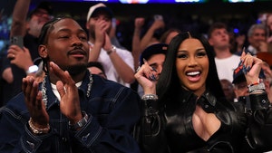 stefon diggs and cardi b knicks game getty 3
