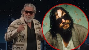Jeff Bridges is seen reprising his role as The Dude on 