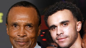 sugar Ray Leonard and daniel leonard getty 1