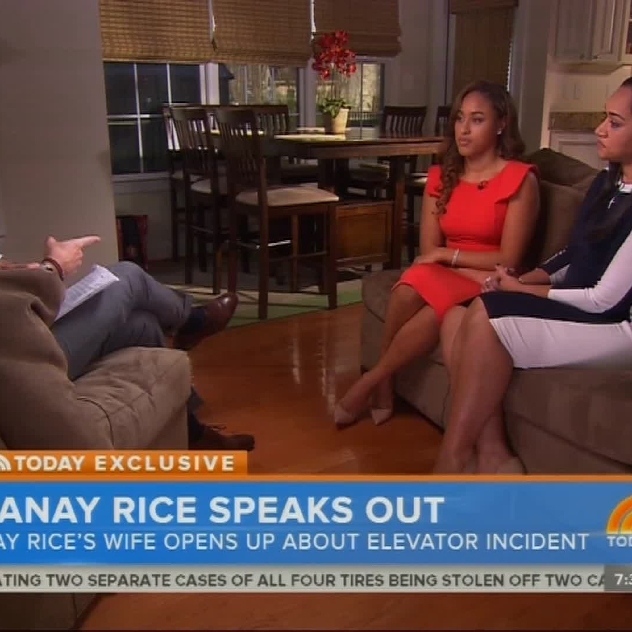 Ray Rice, wife Janay speak to Matt Lauer in a TODAY exclusive