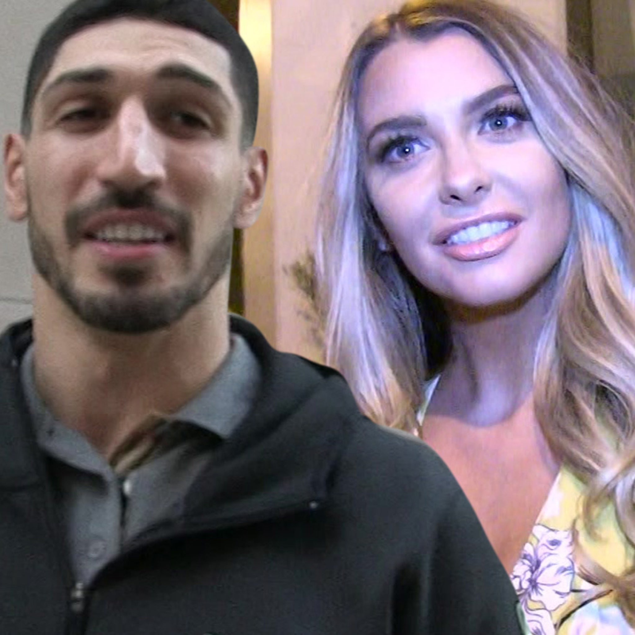 Enes Kanter Freedom officially goes public with dating hot model Emily  Sears