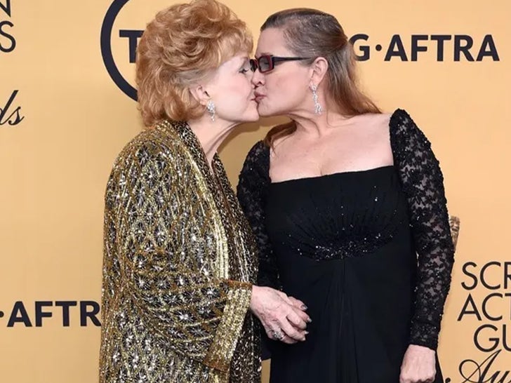 Debbie Reynolds and Carrie Fisher Together