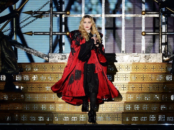 Madonna -- Touring Through The Years
