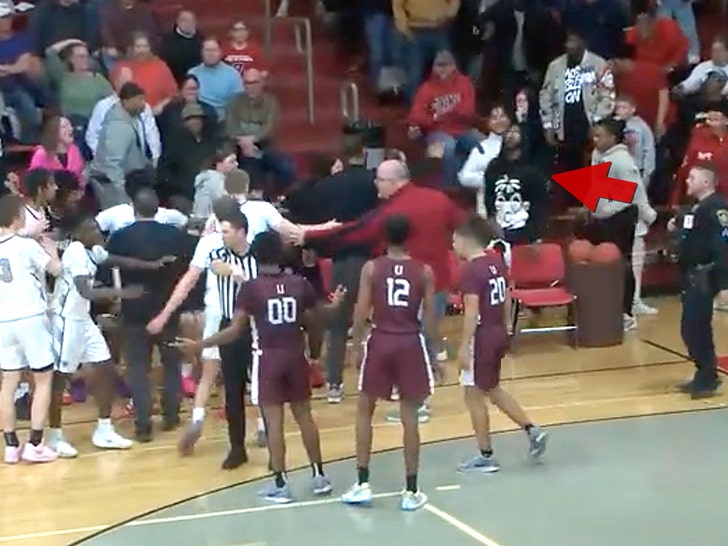 Police Investigate Wild Erupting at High School Basketball Playoff Game uniontown meadville