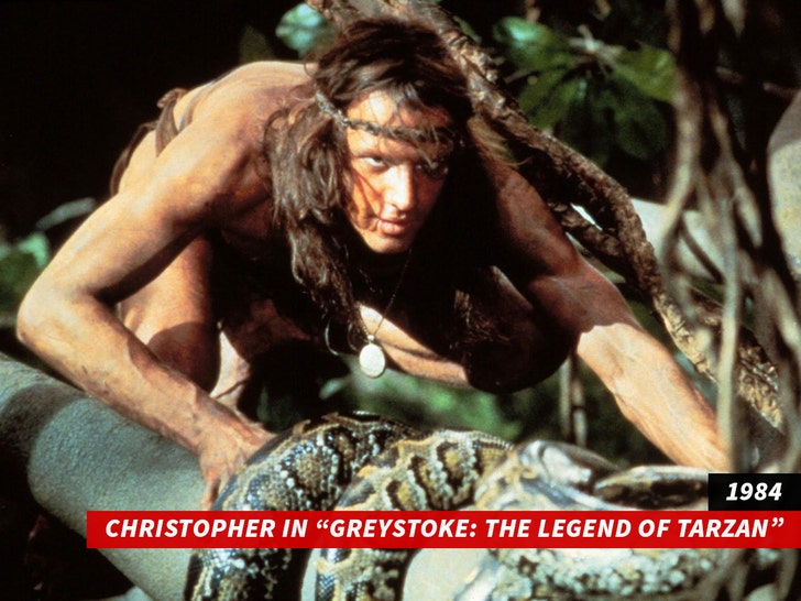 christopher in “Greystoke- The Legend of Tarzan