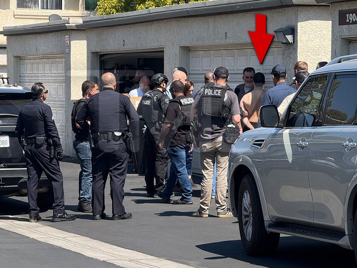 'American Idol' Murder Suspect Surrounded by Cops in Photos of Arrest