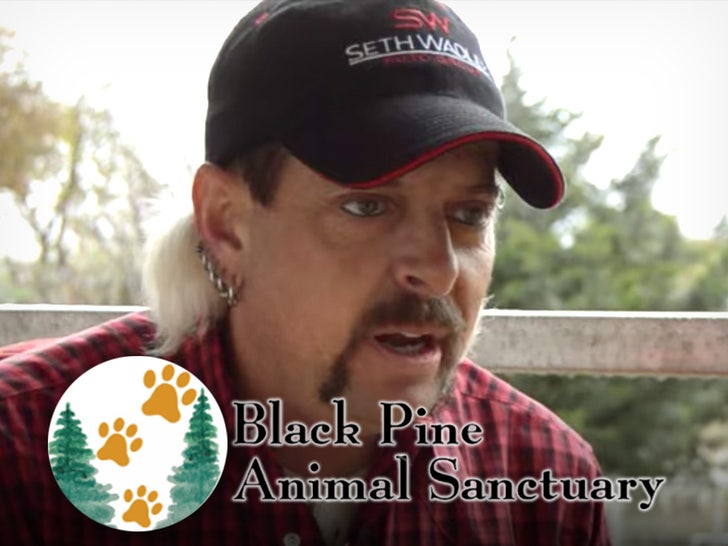 Joe Exotic Black Pine Animal Sanctuary Netflix principal composto