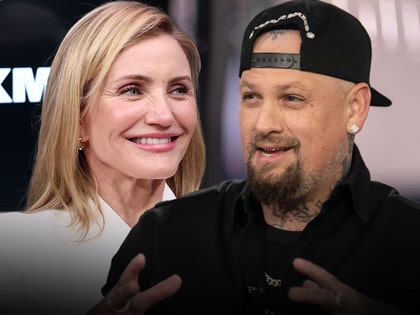 Cameron Diaz and Benji Madden Getty 1