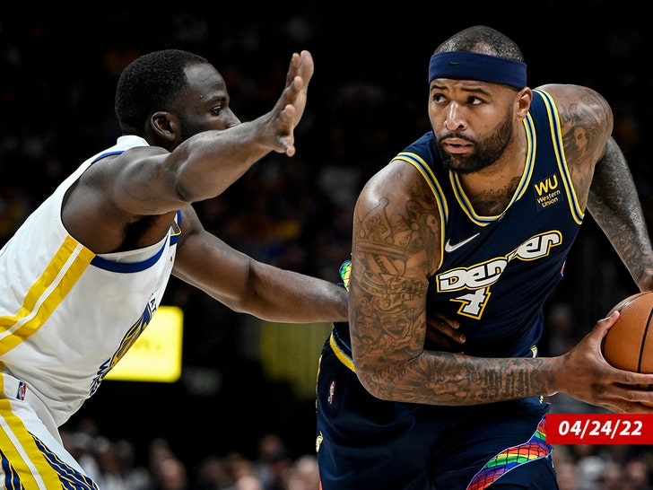 DeMarcus Cousins Draymond Green getty