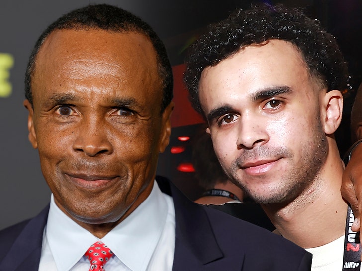 sugar Ray Leonard and daniel leonard getty 1