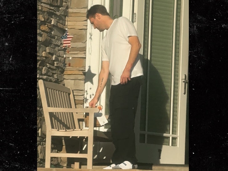 Brian Hickerson outside home backgrid 2