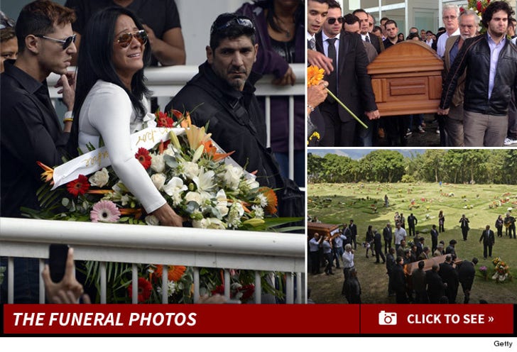 Monica Spear Funeral Photos