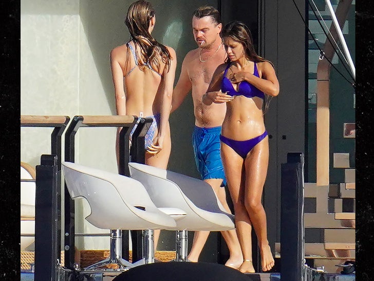 Leonardo DiCaprio Entertains Multiple Women On Yacht During St