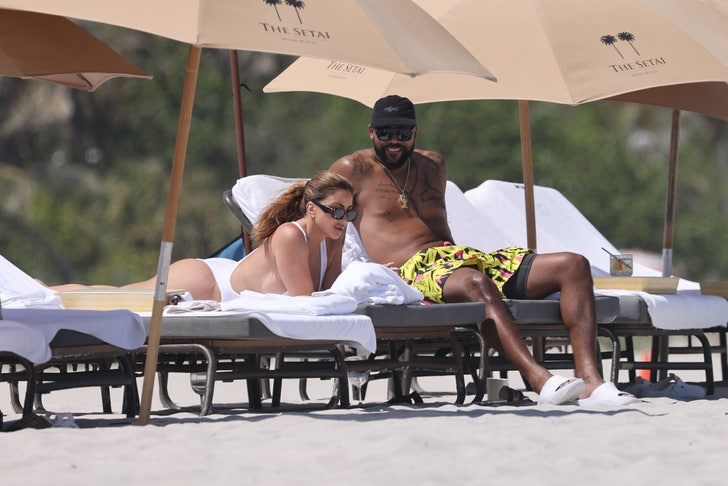 Larsa Pippen & Marcus Jordan Rekindle Romance On Beach Day Date