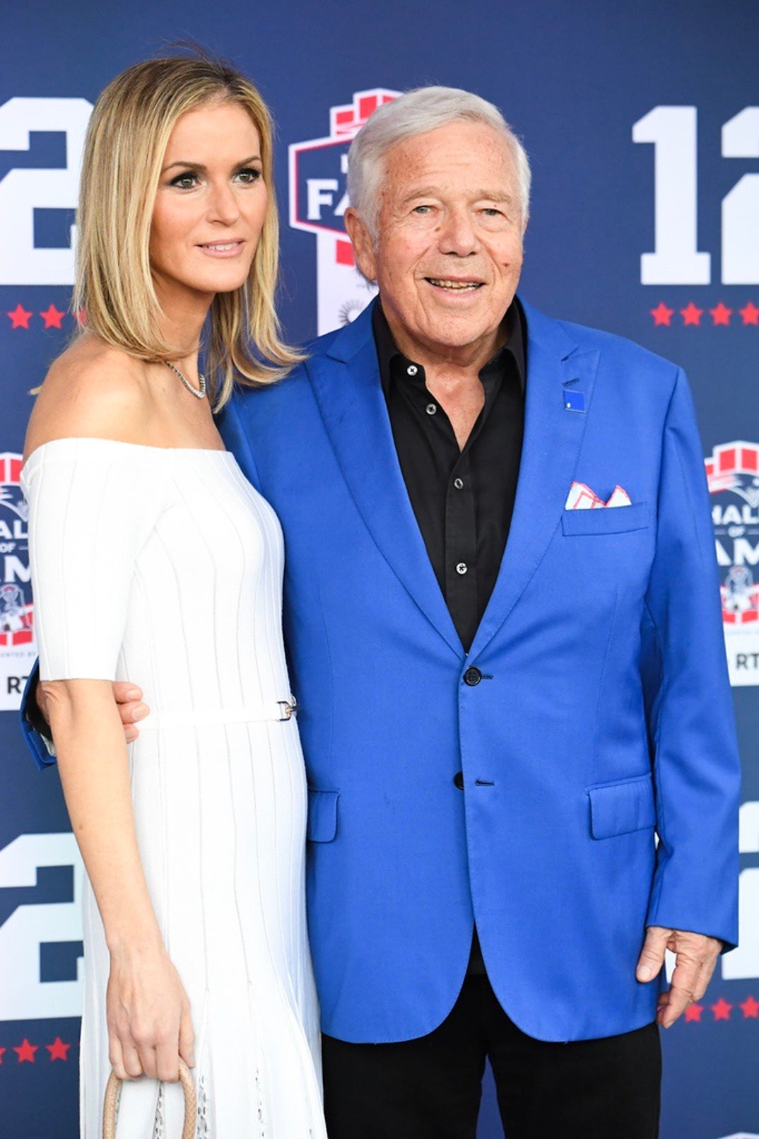 Robert Kraft and Dana Blumberg