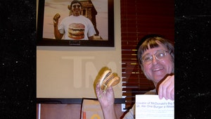 Big Mac Inventor -- Two All-Beef Patty Salute! 'Super Size Me' Guy Downs 28,984th Big Mac (PHOTO)