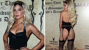 Halsey Hosts Playboy's Midsummer Night's Dream Party in Vegas