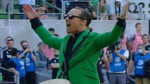 Matthew McConaughey Leads FC Austin Soccer Fans in Chant