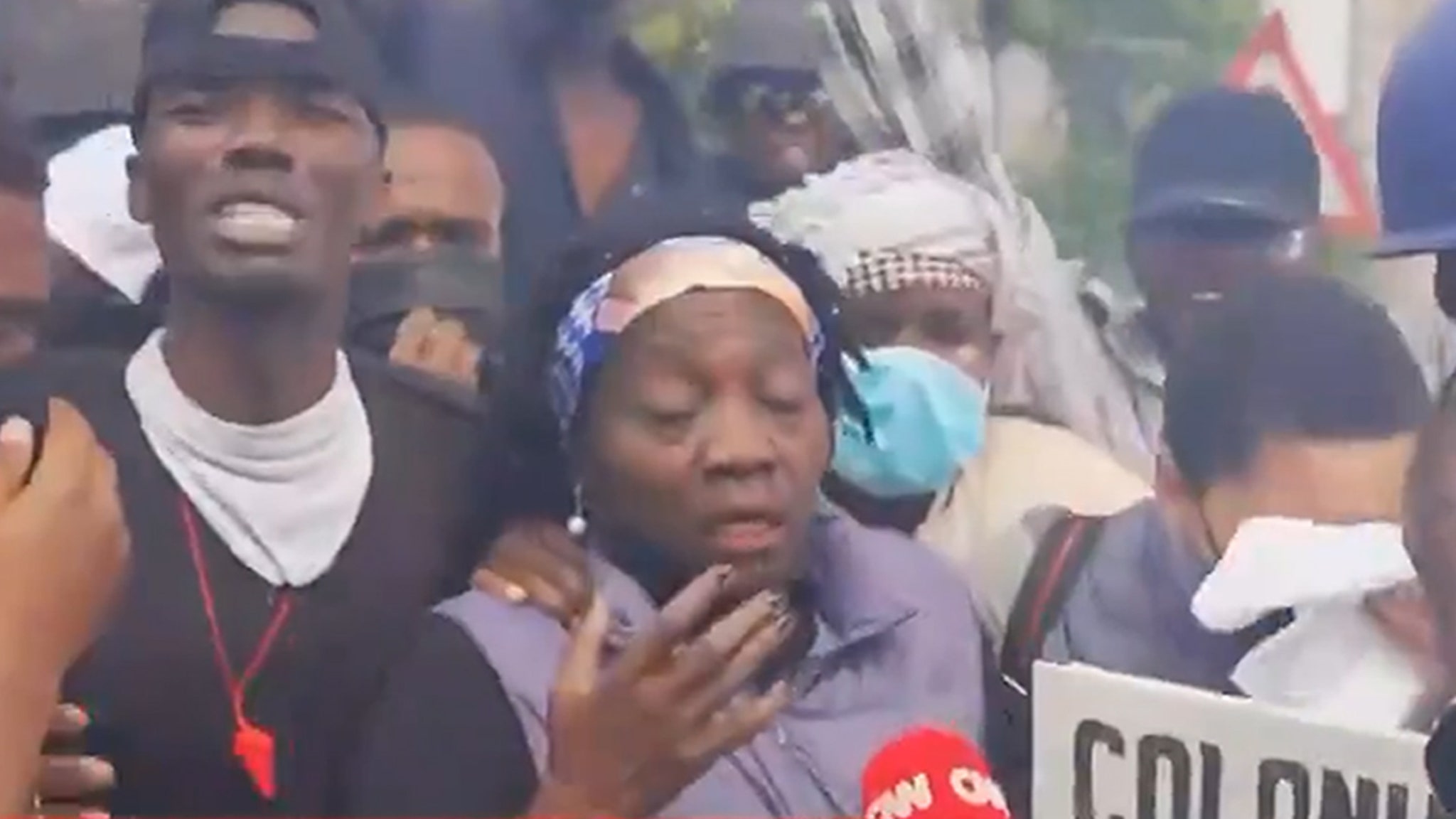 Barack Obama's Half Sister Auma Tear-gassed Live on Air During Kenya Protests