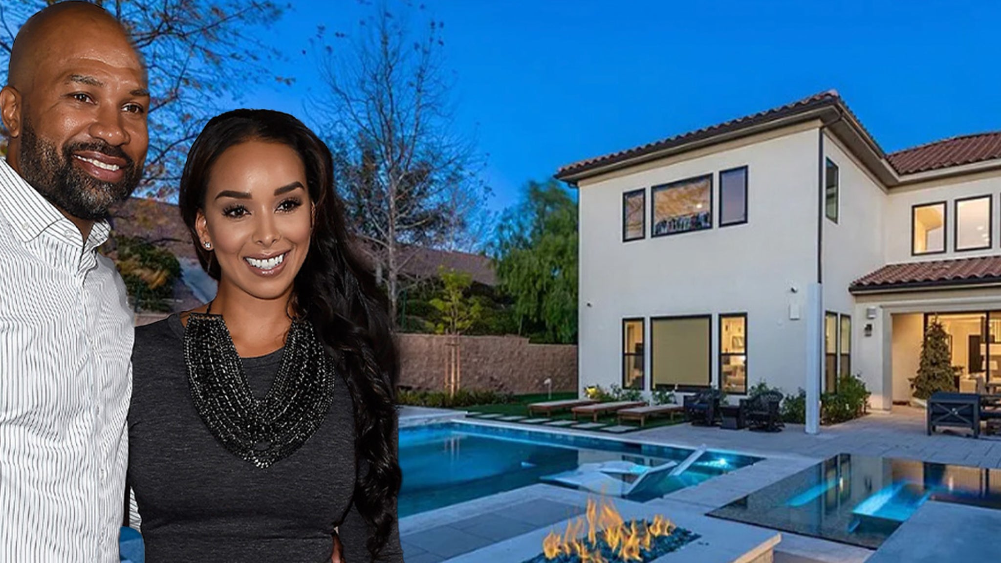 Derek Fisher, Gloria Govan List California Mansion For  Million