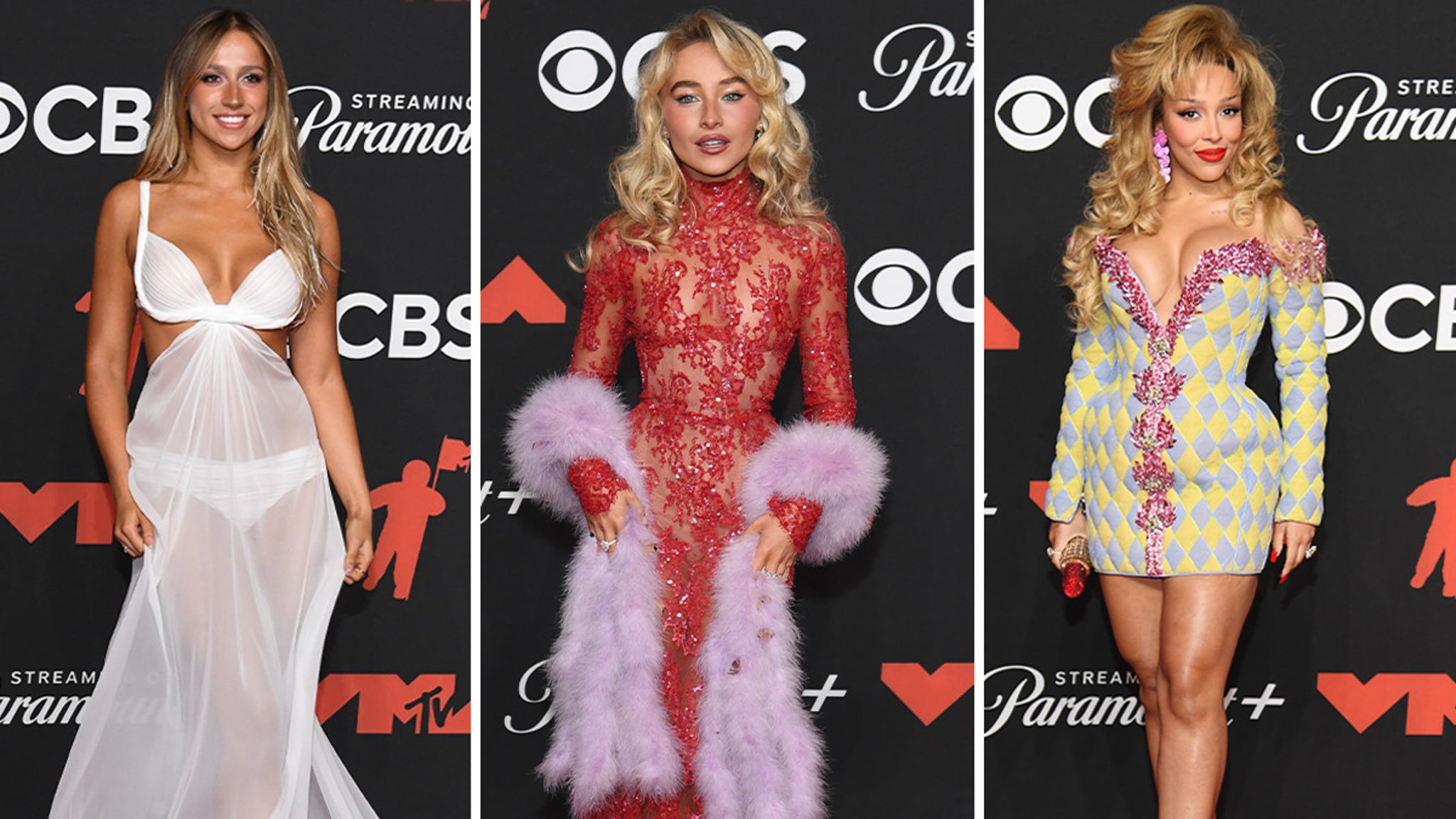 Sabrina Carpenter, More Stars Attend 2025 MTV Video Music Awards
