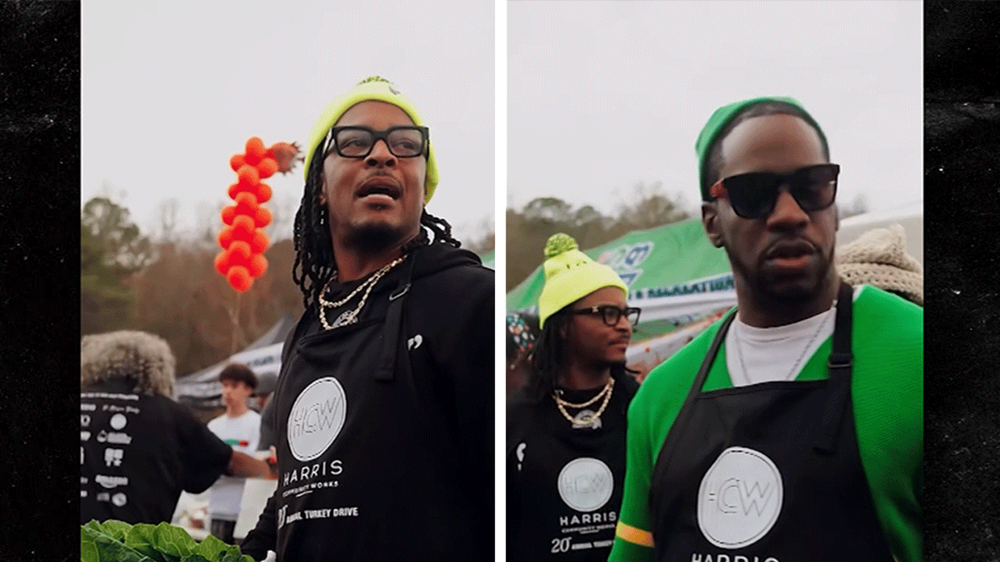 T.I. & Grand Hustle, Harris Families Host 20th Turkey Drive in Atlanta