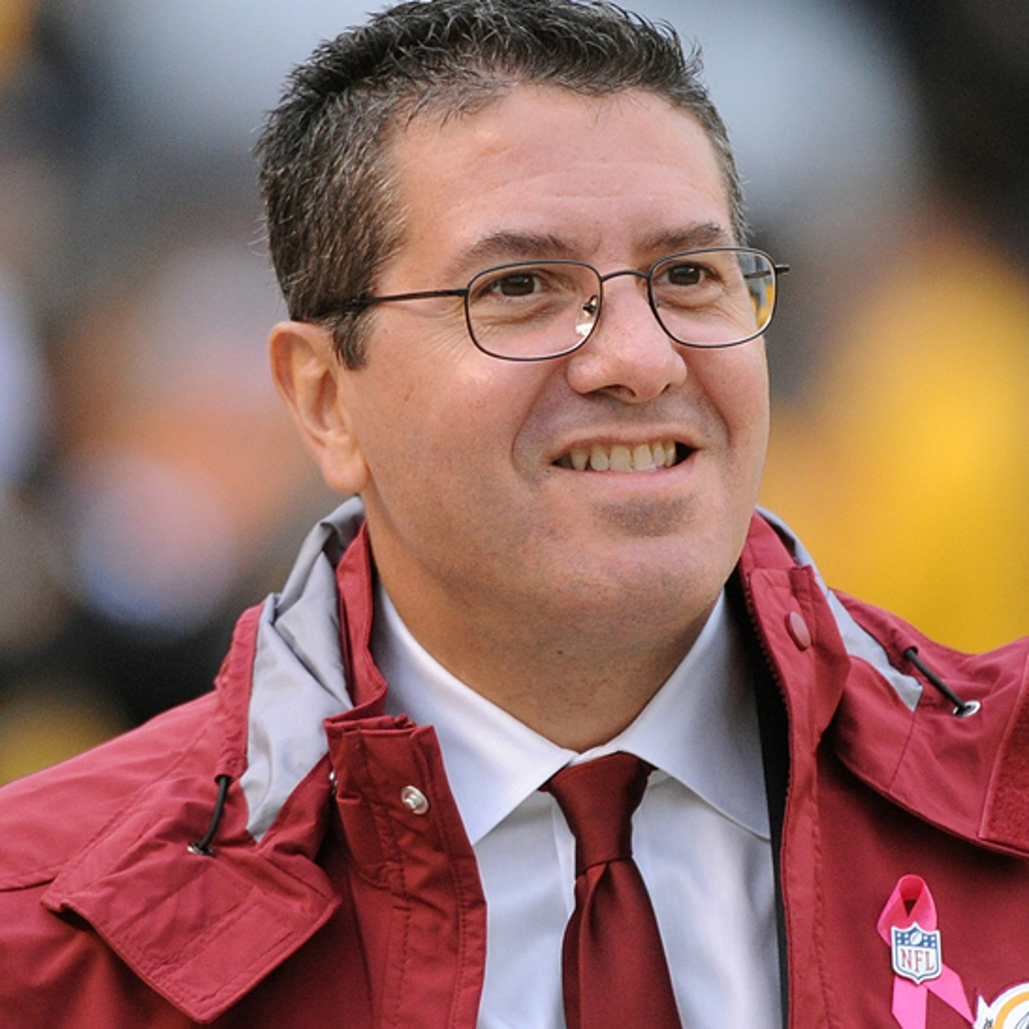 Redskins owner Dan Snyder (bleeping) animated after win