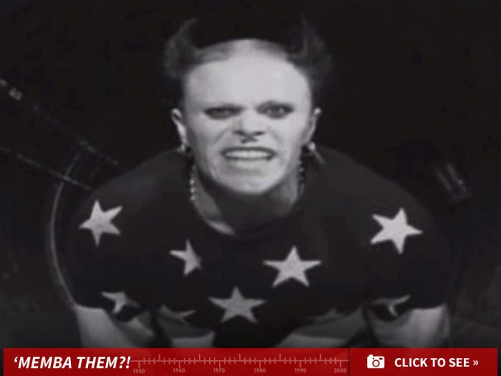 Scary Guy in The Prodigy's 'Firestarter' Video 'Memba Him?!