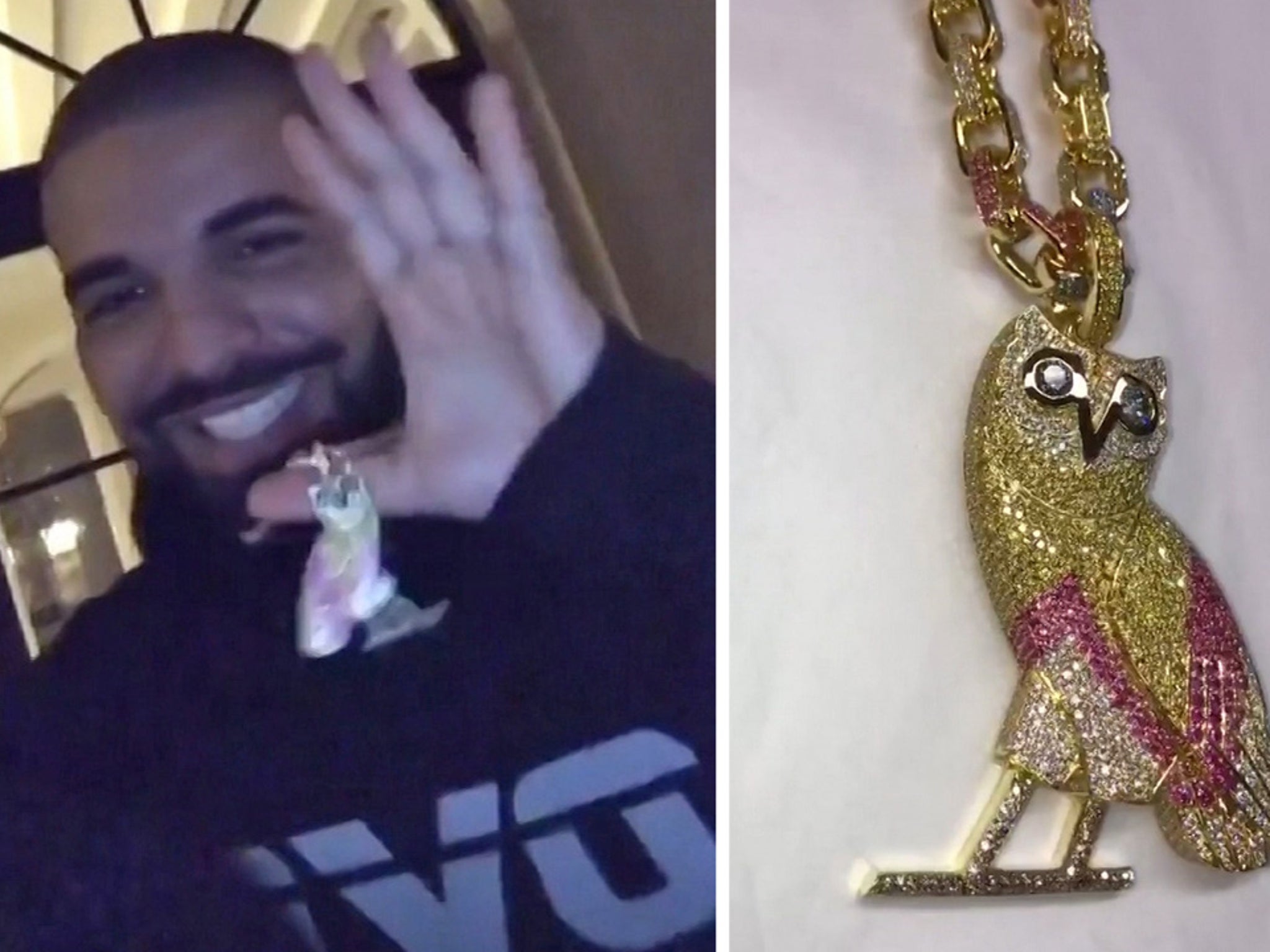 Drake ovo outlet chain price