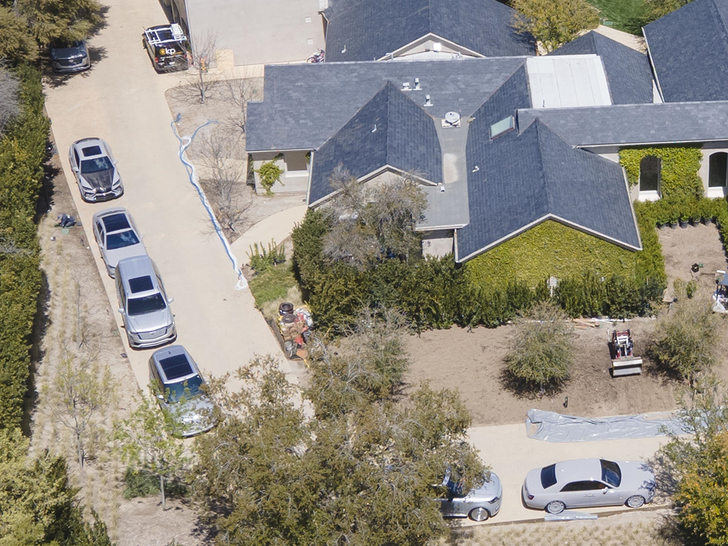 Kim Kardashian, Aerial View, Celebrity Home