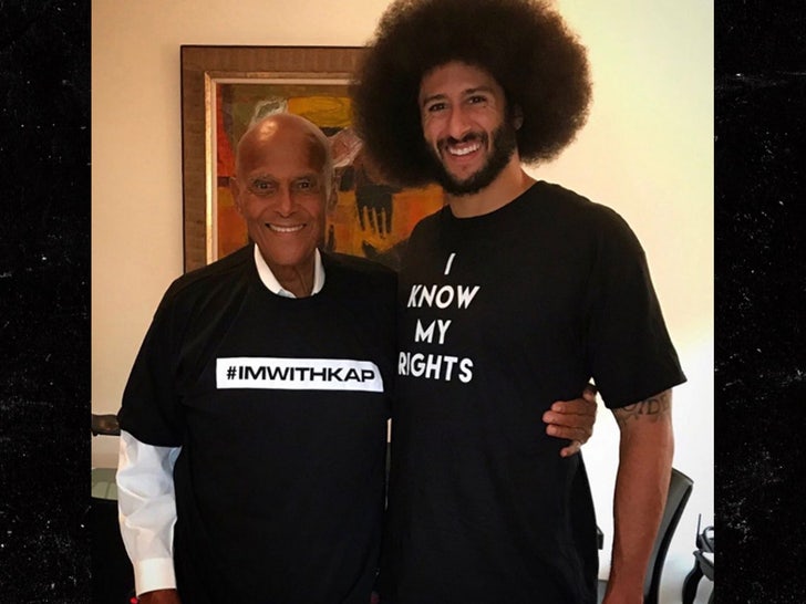 0425 colin kaepernick Harry Belafonte