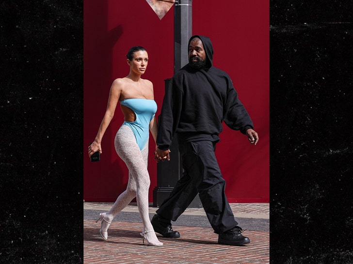 Kanye West and Bianca Censori's Movie Date at The Grove for 