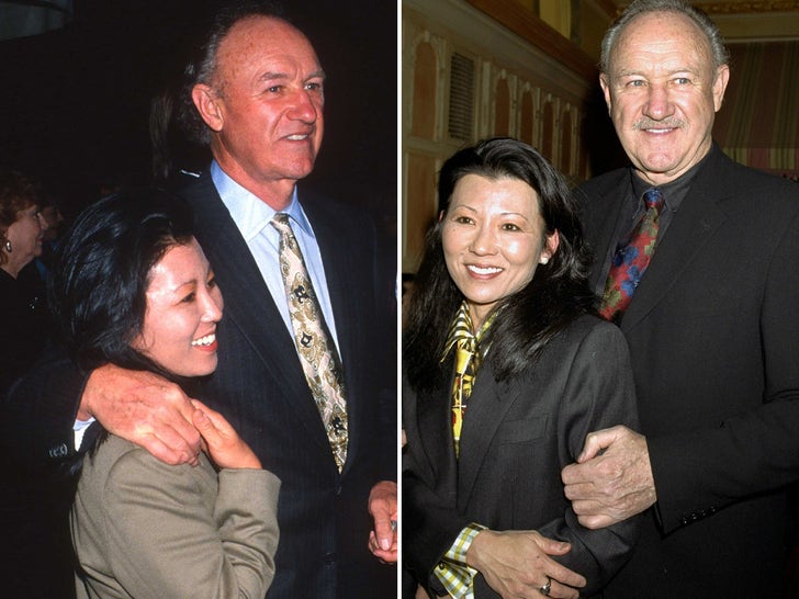 Gene Hackman And  Betsy Arakawa Together